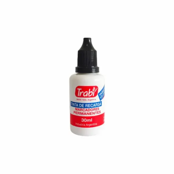 Tinta para fibrones permanentes Trabi