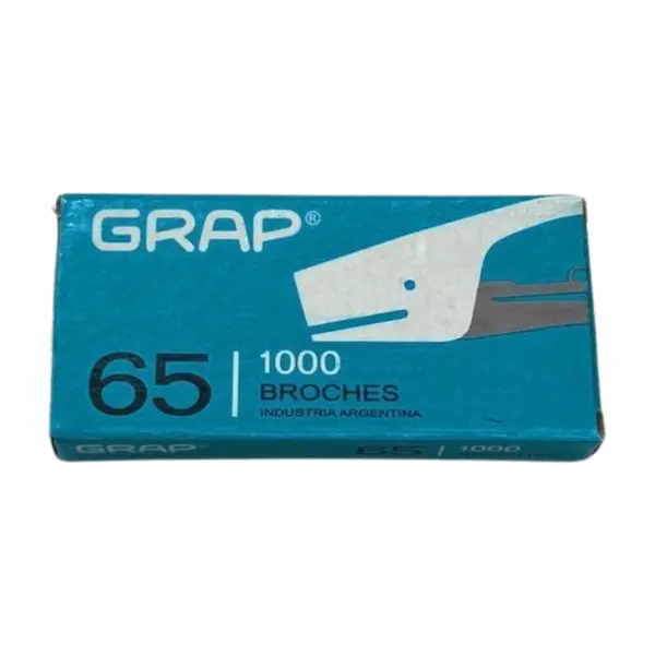 Broches Grap 65 x 1000 unidades.