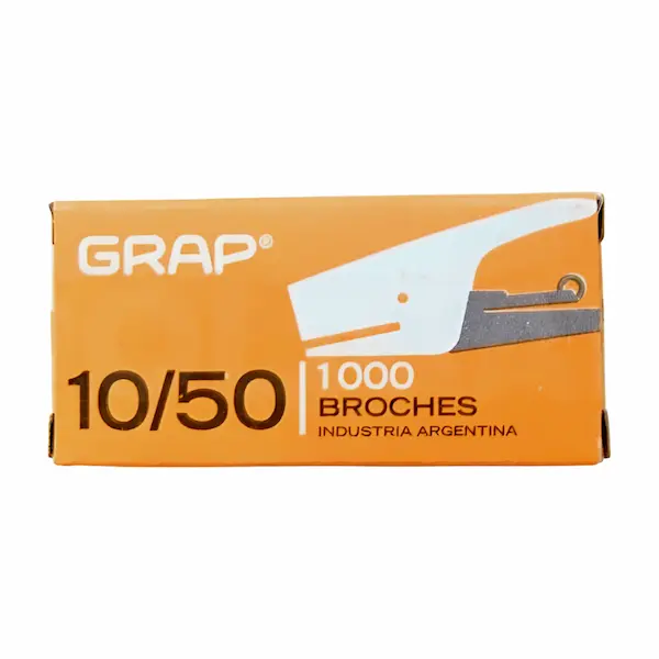 Broches Grap 10/50 x 1000 unidades.