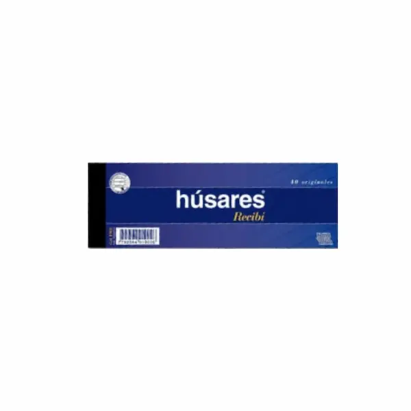 Talonario de Recibo chico HUSARES 1902