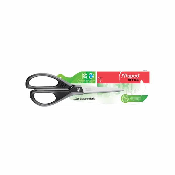 Tijera MAPED ESSENTIALS GREEN 21 cm.