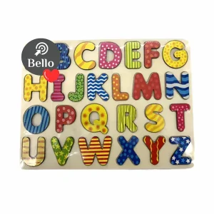 Encastre letras de madera art. 7994