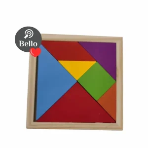 Tangram de madera art. 8821