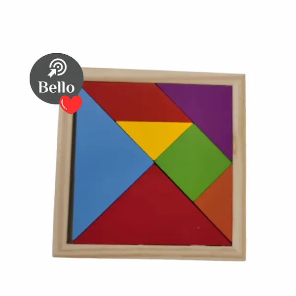 Tangram de madera art. 8821