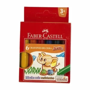 Crayones Faber Castell Jumbo x 6