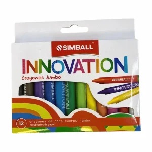 Crayones Simball Innovation Jumbo x 12