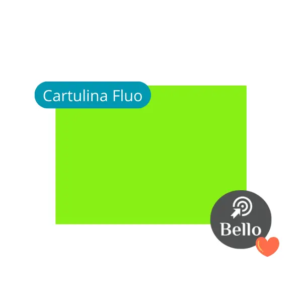 Cartulina Fluo Verde