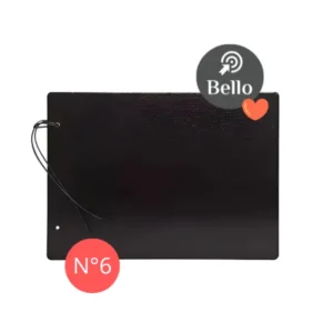 Carpeta Tapa fibra negra N6 Fibracap