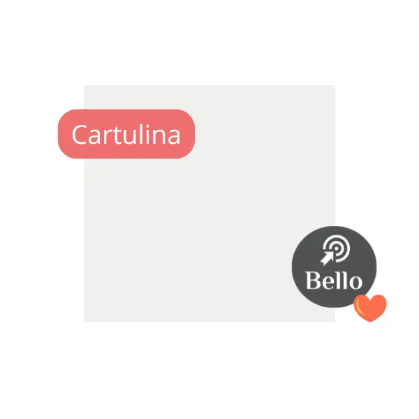 Cartulina Blanca