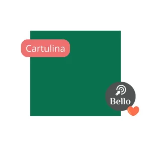 Cartulina color Verde Oscuro