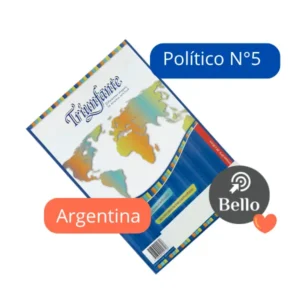 Mapas N5 Politico Argentina X 20 unidades