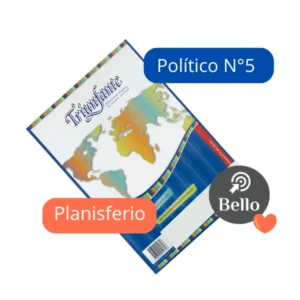 Mapas N5 Politico Planisferio X 20 unidades