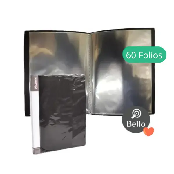 Carpeta A4 con 60 folios Luma