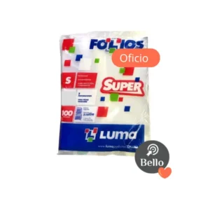 Folios Oficio LUMA Super x 100u