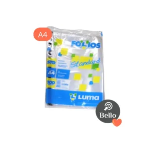 Folios A4 LUMA Standard x 100u