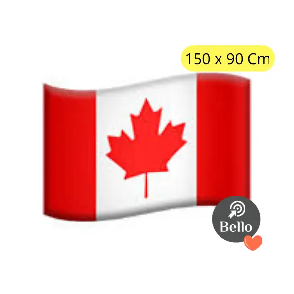 Bandera de Canada 150 x 90 cm.